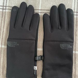 Black Northface Gloves